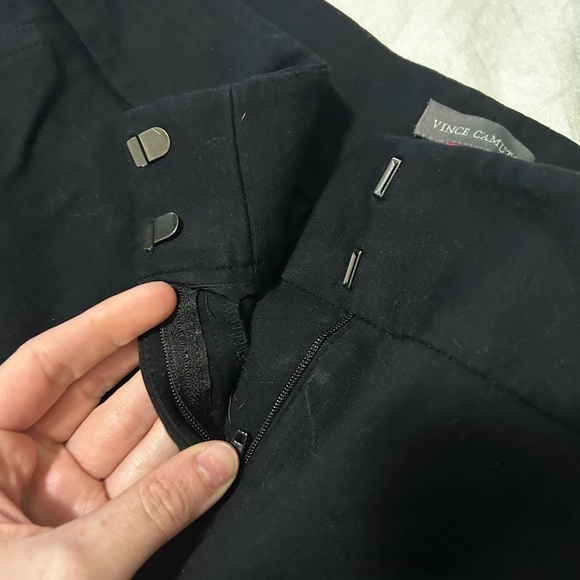Black Slim Fit Pants - Picture 3 of 4